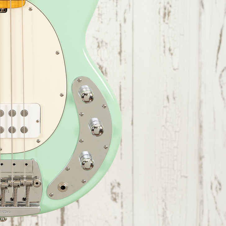 2010 Ernie Ball Music Man Classic Sting Ray 5 Bass - Mint Green (Used)