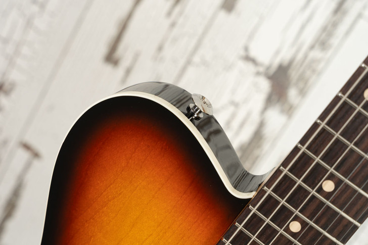 Suhr Custom Classic T Antique, Semi-Hollow - 3 Tone Sunburst, Bound Top w/ Matching Headstock