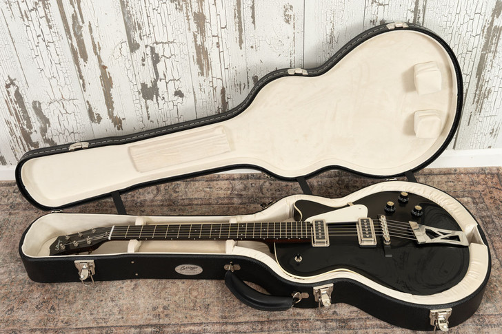 Collings 470 JL - Antique Black, Solid Tailpiece