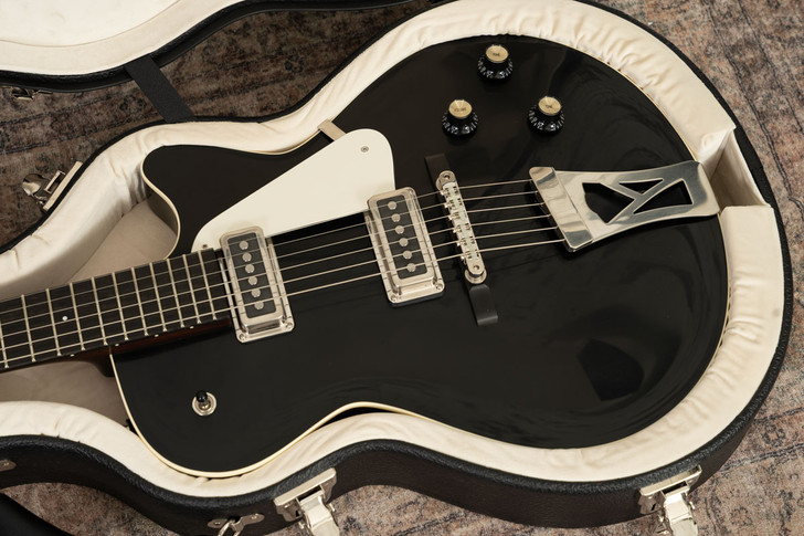 Collings 470 JL - Antique Black, Solid Tailpiece