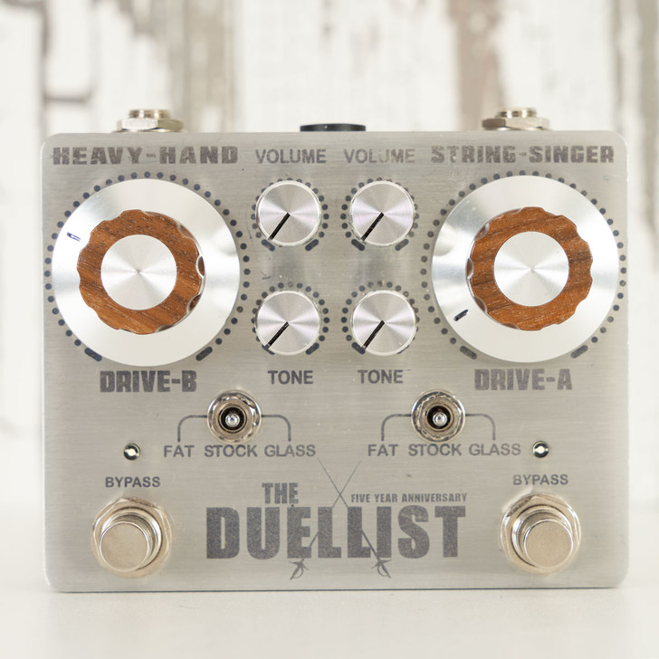 King Tone Duellist Overdrive - 2021 Silver 5th Anniversary Edition (Used)