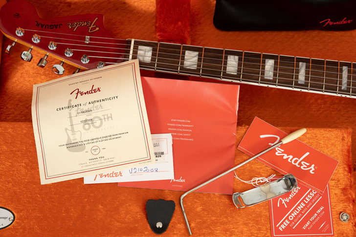 Fender 60th Anniversary Jaguar - Mystic Dakota Red (Used)