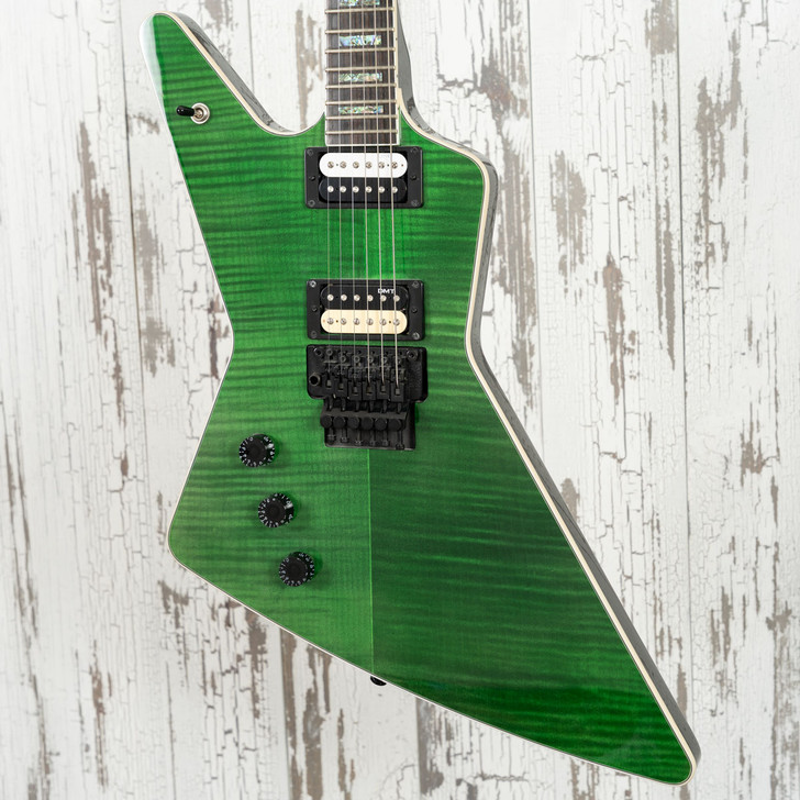 Dean Z 79 Floyd Custom - Transparent Green, Lefty (Used)
