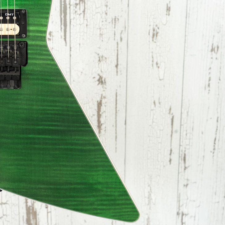 Dean Z 79 Floyd Custom - Transparent Green, Lefty (Used)