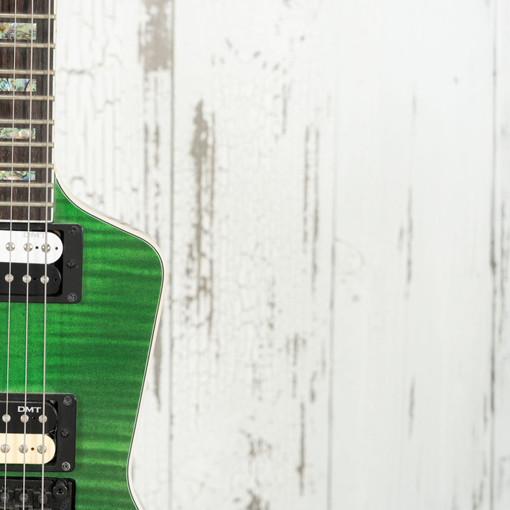 Dean Z 79 Floyd Custom - Transparent Green, Lefty (Used)