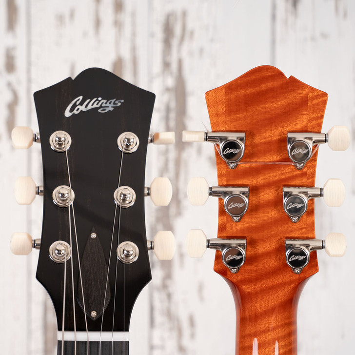 Collings 620 SM LC - Ice Tea Sunburst, Righteous Sound Pickups, Bigsby Vibrato