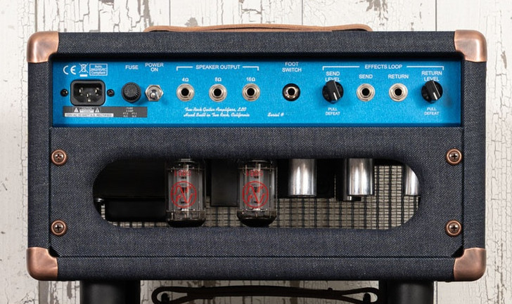 Two-Rock Studio Overdrive Head - Blue Chassis, AGH Kaihara Denim Exclusive