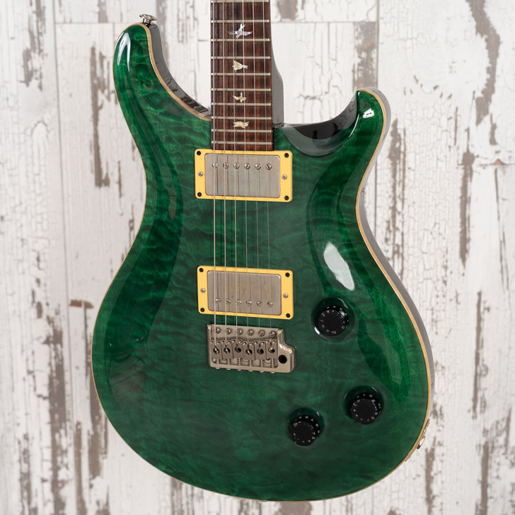 2006 PRS Custom 22 10 Top -  Emerald Green (Used)