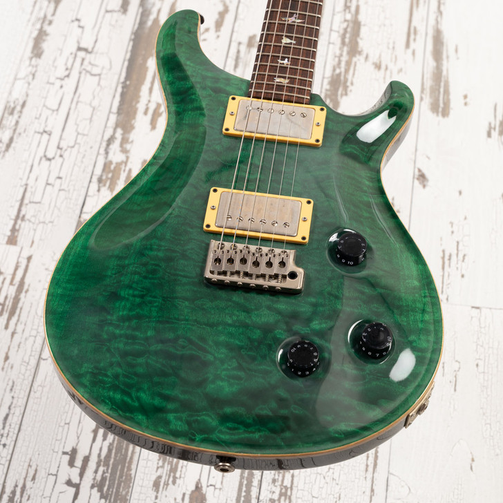 2006 PRS Custom 22 10 Top -  Emerald Green (Used)