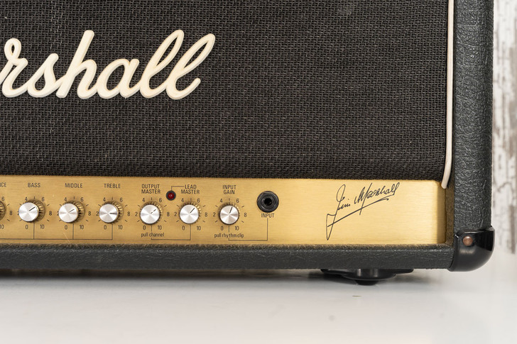 1987 Marshall Model 2550 JCM 50/25 W "Black Jubilee" Head (Used)