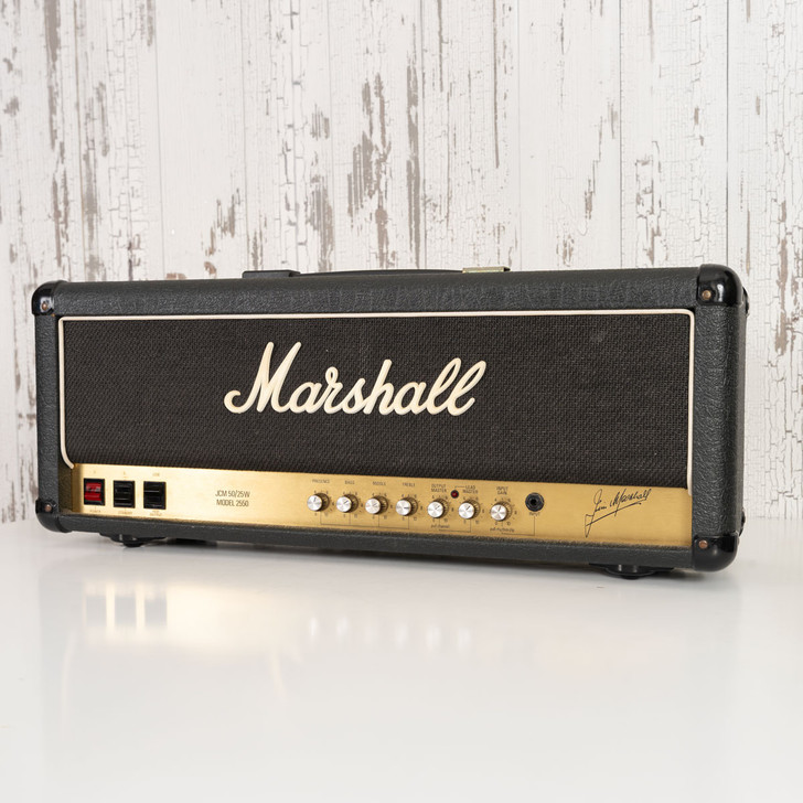 1987 Marshall Model 2550 JCM 50/25 W "Black Jubilee" Head (Used)
