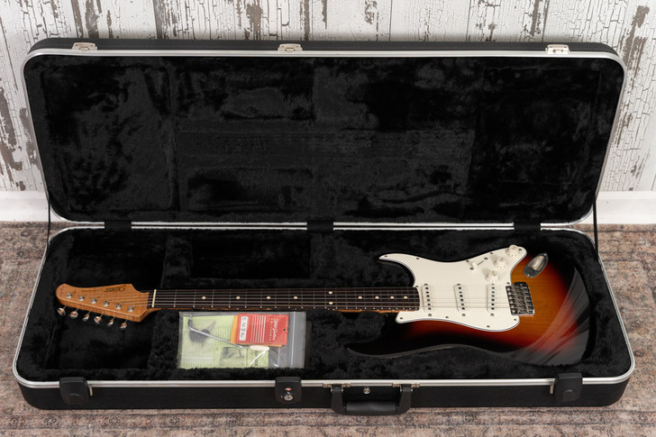 Xotic XSC-1 - 3-Tone Sunburst, 5A Flame Maple Neck (Used)