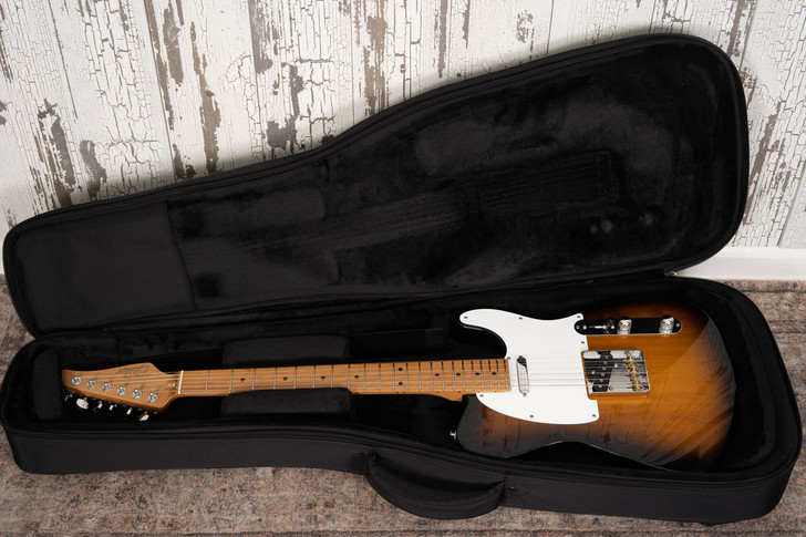 Suhr Classic T Limited Edition -  Roasted Pine, 2-Tone Tobacco Burst