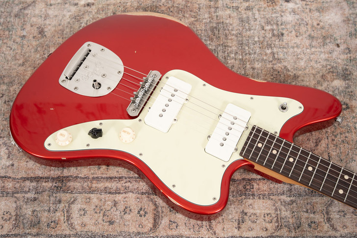 Suhr Classic JM Antique Limited Edition - Candy Apple Red w/ Mastery Vibrato