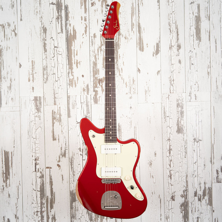 Suhr Classic JM Antique Limited Edition - Candy Apple Red w/ Mastery Vibrato
