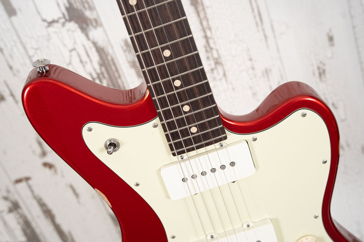 Suhr Classic JM Antique Limited Edition - Candy Apple Red w/ Mastery Vibrato