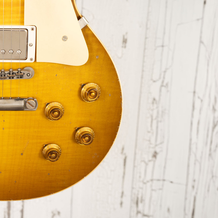 Gibson Murphy Lab R9 Historic Les Paul - Ultra Heavy Aged Green Lemon Burst (Used)