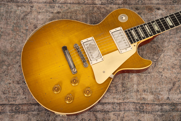 Gibson Murphy Lab R9 Historic Les Paul - Ultra Heavy Aged Green Lemon Burst (Used)