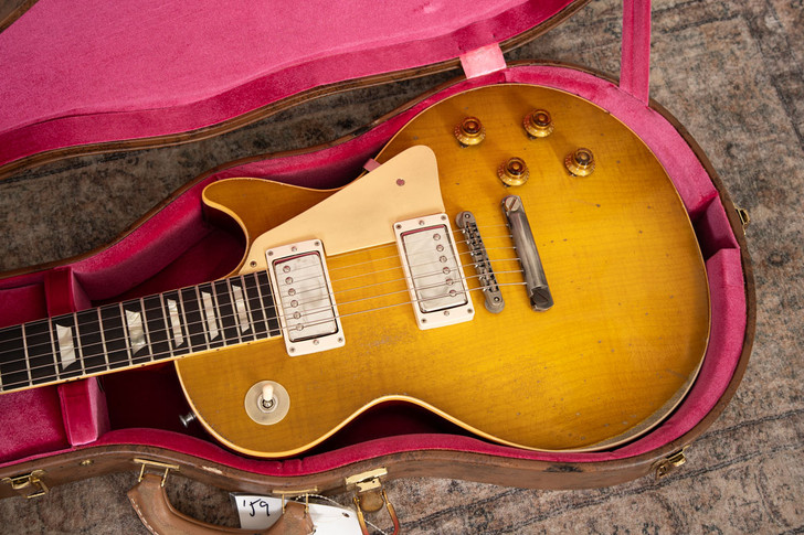 Gibson Murphy Lab R9 Historic Les Paul - Ultra Heavy Aged Green Lemon Burst (Used)