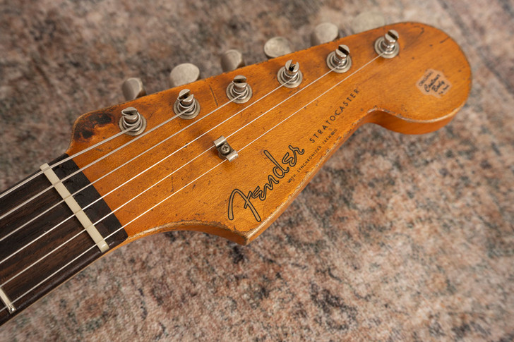 Fender Custom Shop Master Built Dale Wilson '61 Stratocaster Black Over 3 Tone Sunburst, Suhr Pickups (Used)