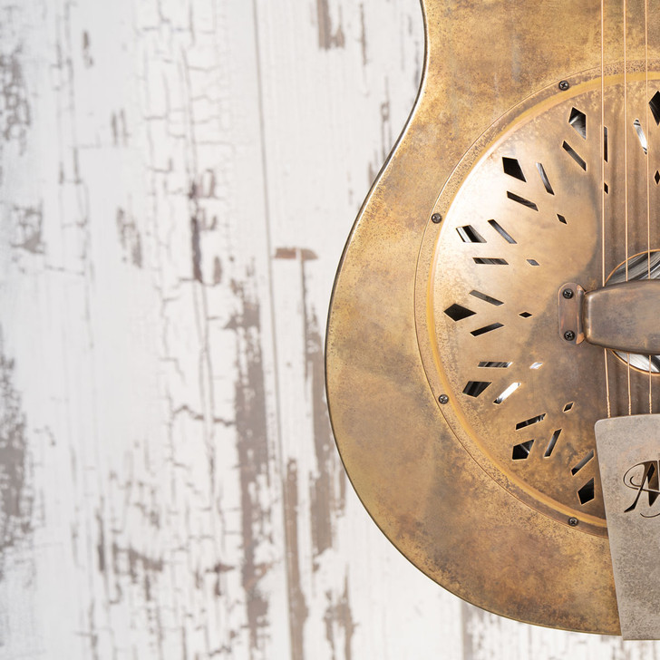 Mule Resonator - Brass w/ Cutaway (Used)
