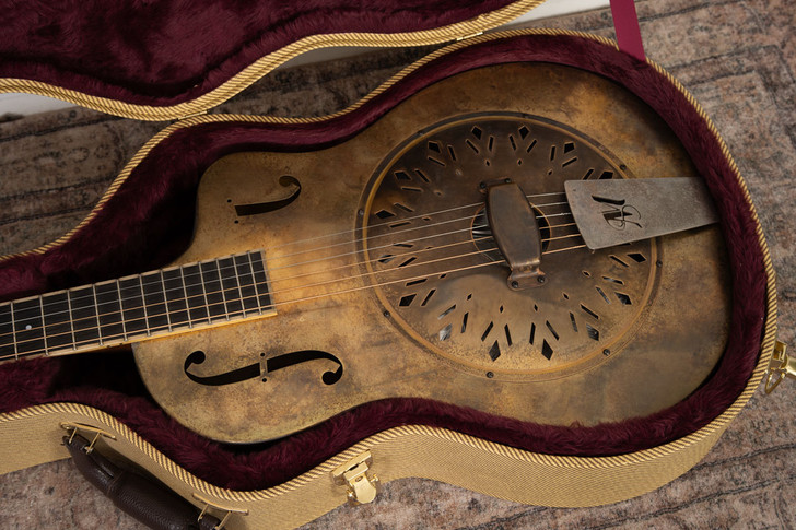 Mule Resonator - Brass w/ Cutaway (Used)
