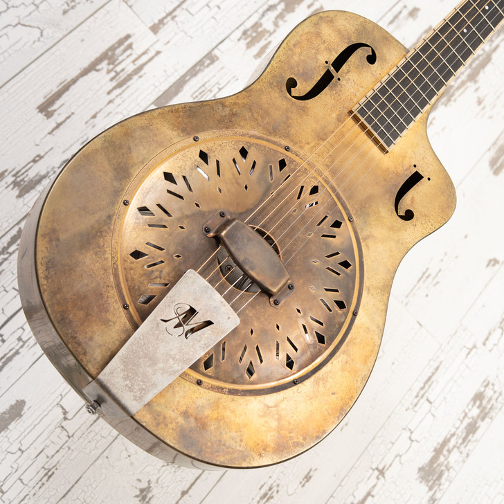 Mule Resonator - Brass w/ Cutaway (Used)