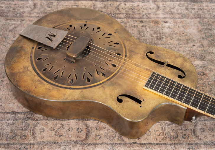 Mule Resonator - Brass w/ Cutaway (Used)