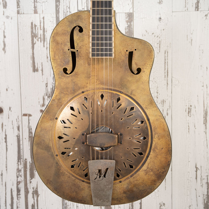 Mule Resonator - Brass w/ Cutaway (Used)