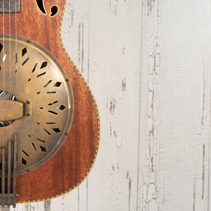 Mule Charlie Parr - Tricone, Flamed Mahogany (Used)