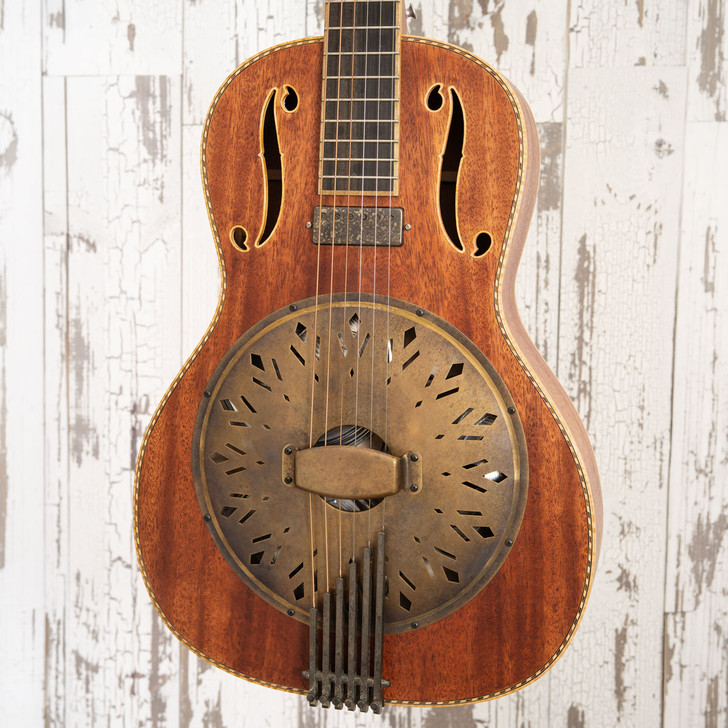 Mule Charlie Parr - Tricone, Flamed Mahogany (Used)
