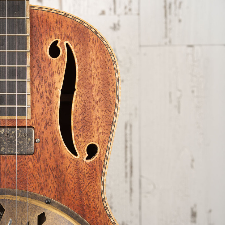 Mule Charlie Parr - Tricone, Flamed Mahogany (Used)