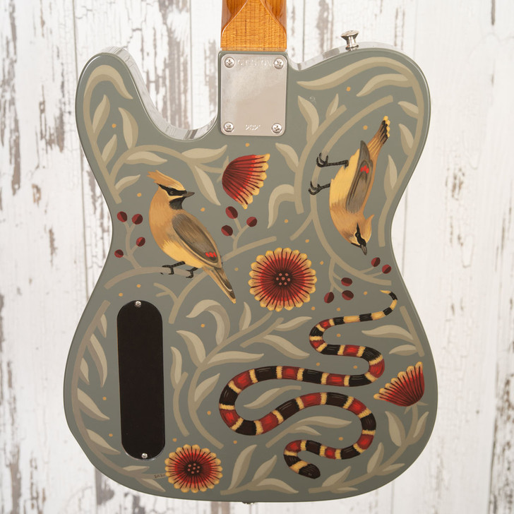 Creston T-Style w/ Sarah Ryan Custom Artwork and Lollar Pickups (Used)