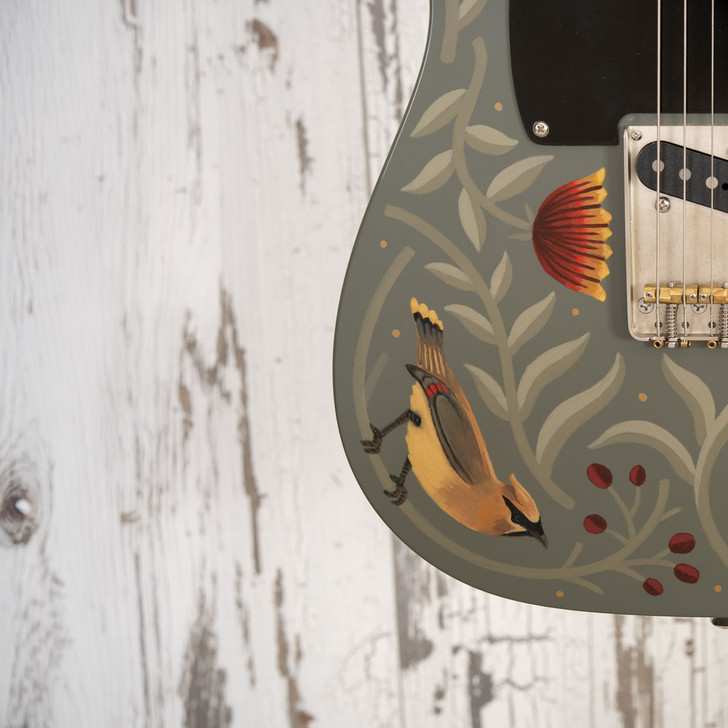 Creston T-Style w/ Sarah Ryan Custom Artwork and Lollar Pickups (Used)