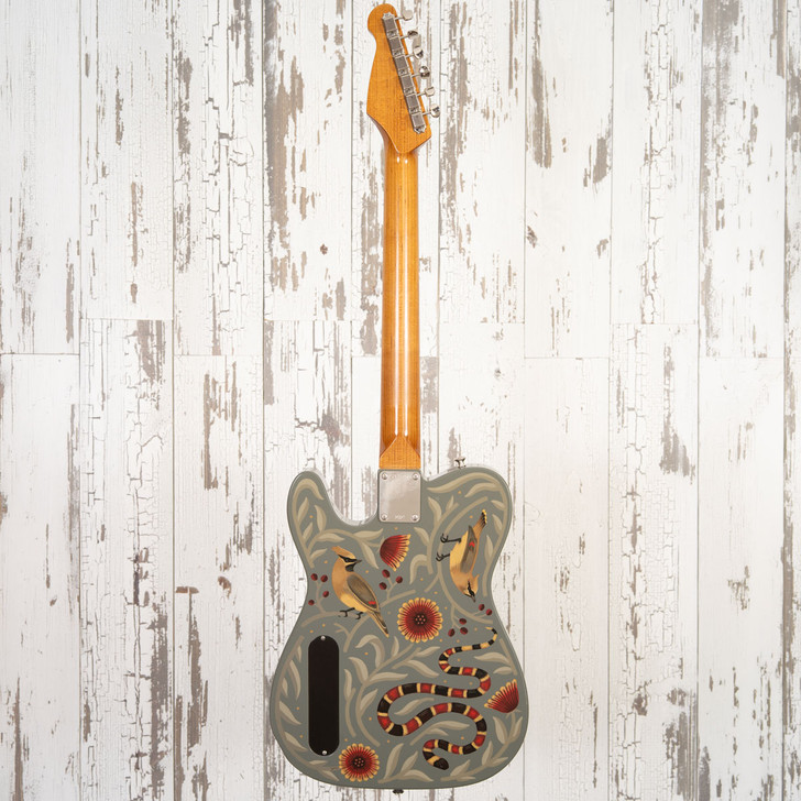 Creston T-Style w/ Sarah Ryan Custom Artwork and Lollar Pickups (Used)