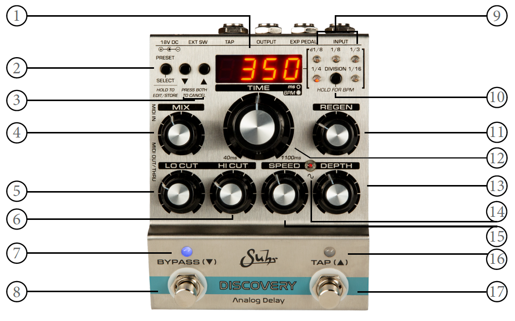 Suhr Discovery Analog Delay