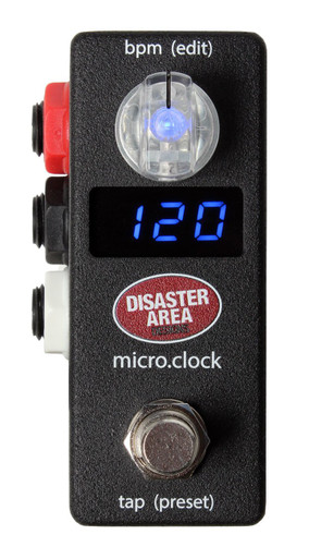 Disaster Area micro.clock Tap Tempo Controller - Austin Guitar House