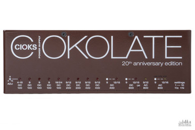 CIOKS CIOKOLATE 20周年記念モデル パワーサプライ CIOKS CIOKOLATE - Danish-Made Power Supply for Demanding Pedals