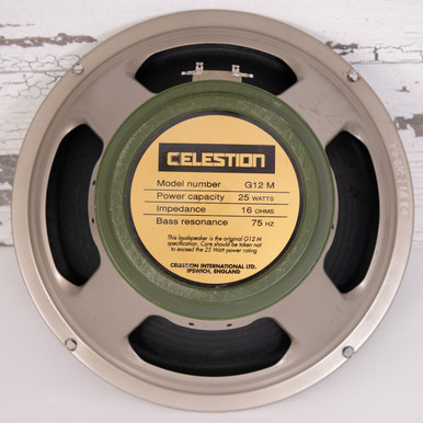 AGH | Celestion G12 M Greenback 25 watt 12
