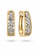 Designer Series Lady's Diamond Hoop Earrings EF2246