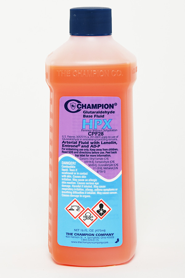 HPX CPF 28 | Glutaraldehyde Arterial Fluid for Firmness