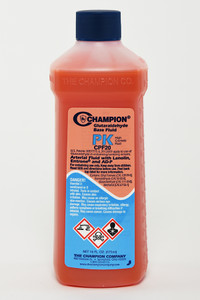 PK CPF 20 glutaraldehyde arterial fluid bottle by Champion PK CPF 20 glutaraldehyde arterial fluid bottle by Champion
