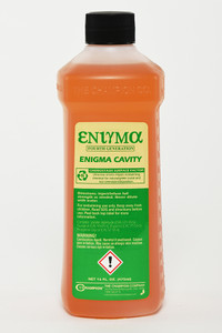 Enigma Cavity – Powerful eco-friendly cavity fluid with 60% essential oils for enhanced preservation. Sold in 16 oz. bottles. Enigma Cavity – Powerful eco-friendly cavity fluid with 60% essential oils for enhanced preservation. Sold in 16 oz. bottles.