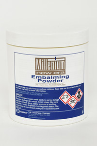 MILLENIUM NEW ERA EMBALMING POWDER 16OZ JAR MILLENIUM NEW ERA EMBALMING POWDER 16OZ JAR