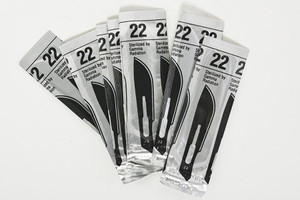 #22 Scalpel Blades – Rib-Back, Detachable, 10 Blades per Pack #22 Scalpel Blades – Rib-Back, Detachable, 10 Blades per Pack