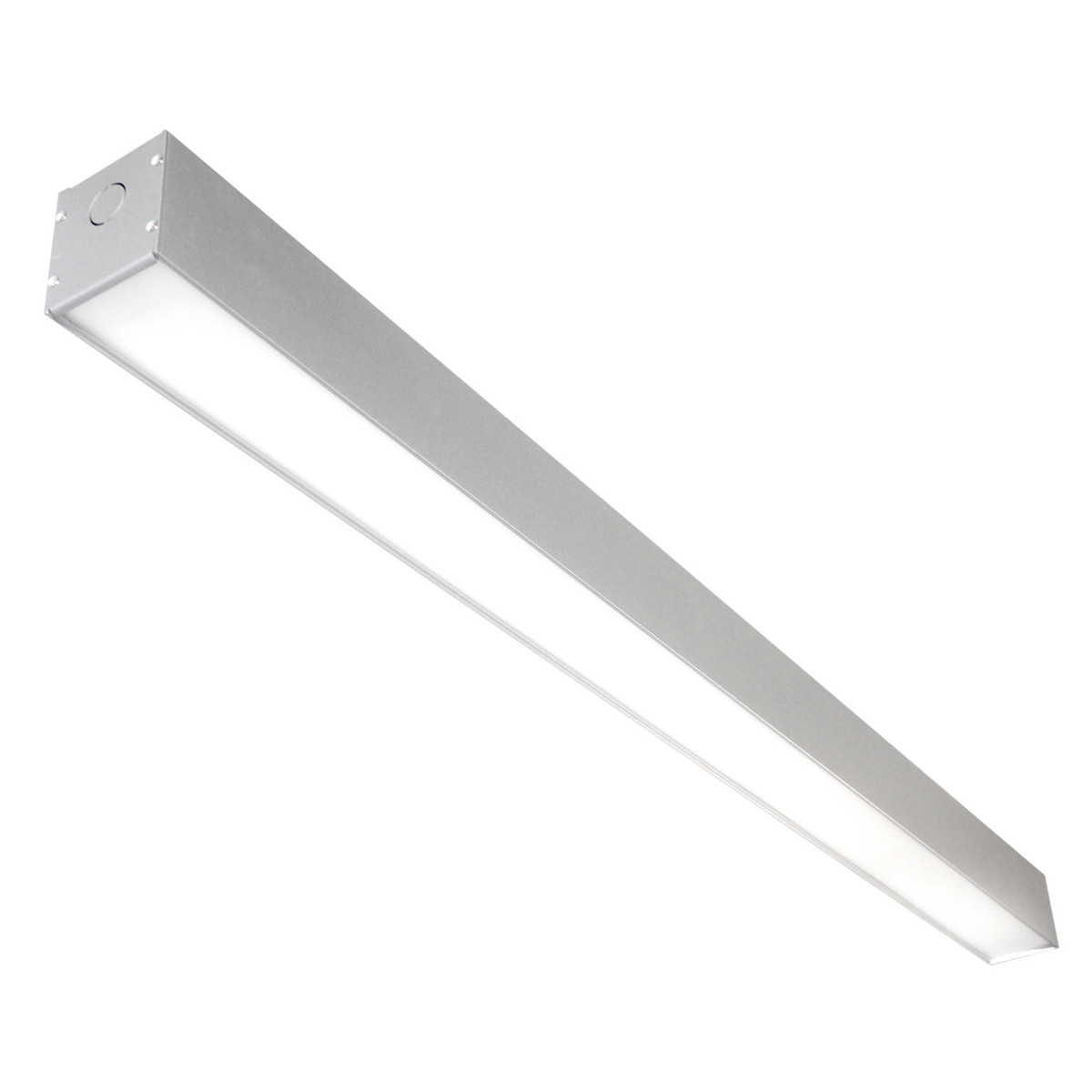 LED 4ft. Color Tunable Linear Light - 40 Watt - 3000K/4000K/5000K - White,  Black, or Silver Lamp Body - LumeGen