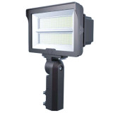 LED Wattage Adjustable & Color Tunable Bronze Flood Light - 100W/140W - 3000K/4000K/5000K - High Voltage 277-480V - Keystone