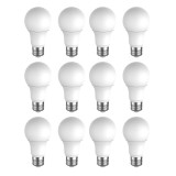 Pack of 12 - LED A19 Grow Light Bulb - Full Spectrum - LumeGen