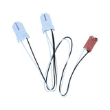 2-Lamp Wiring Harness for LED T8 Tubes Tall Socket by Keystone