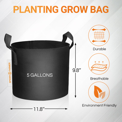 Black Plant Bags - Online Hydroponics Shop